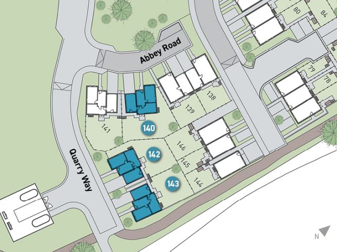 Site plan - artist's impression subject to change